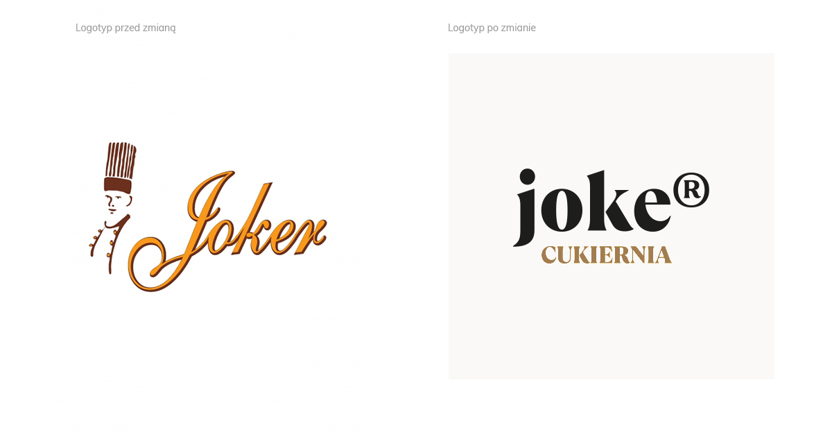 Rebranding Cukierni Joker